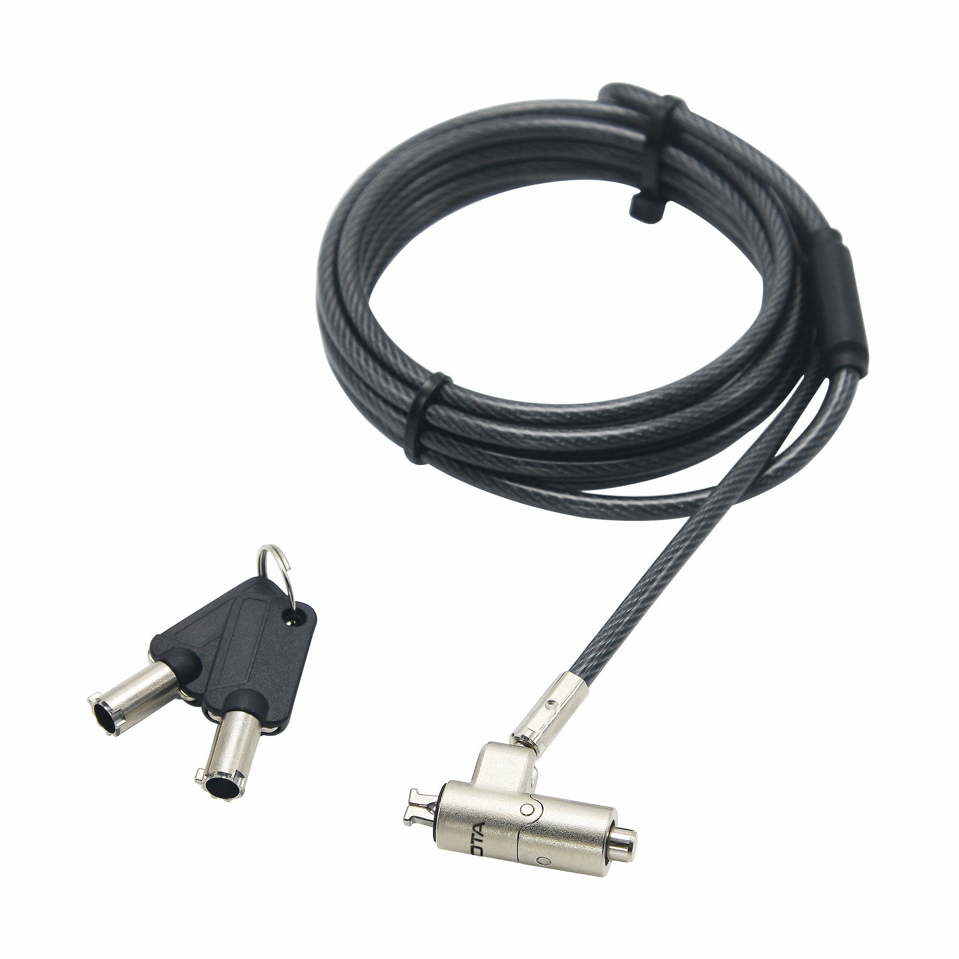 DICOTA Nano Lock Ultra Slim Kabelschloss – für 2,5 × 6 mm Slot