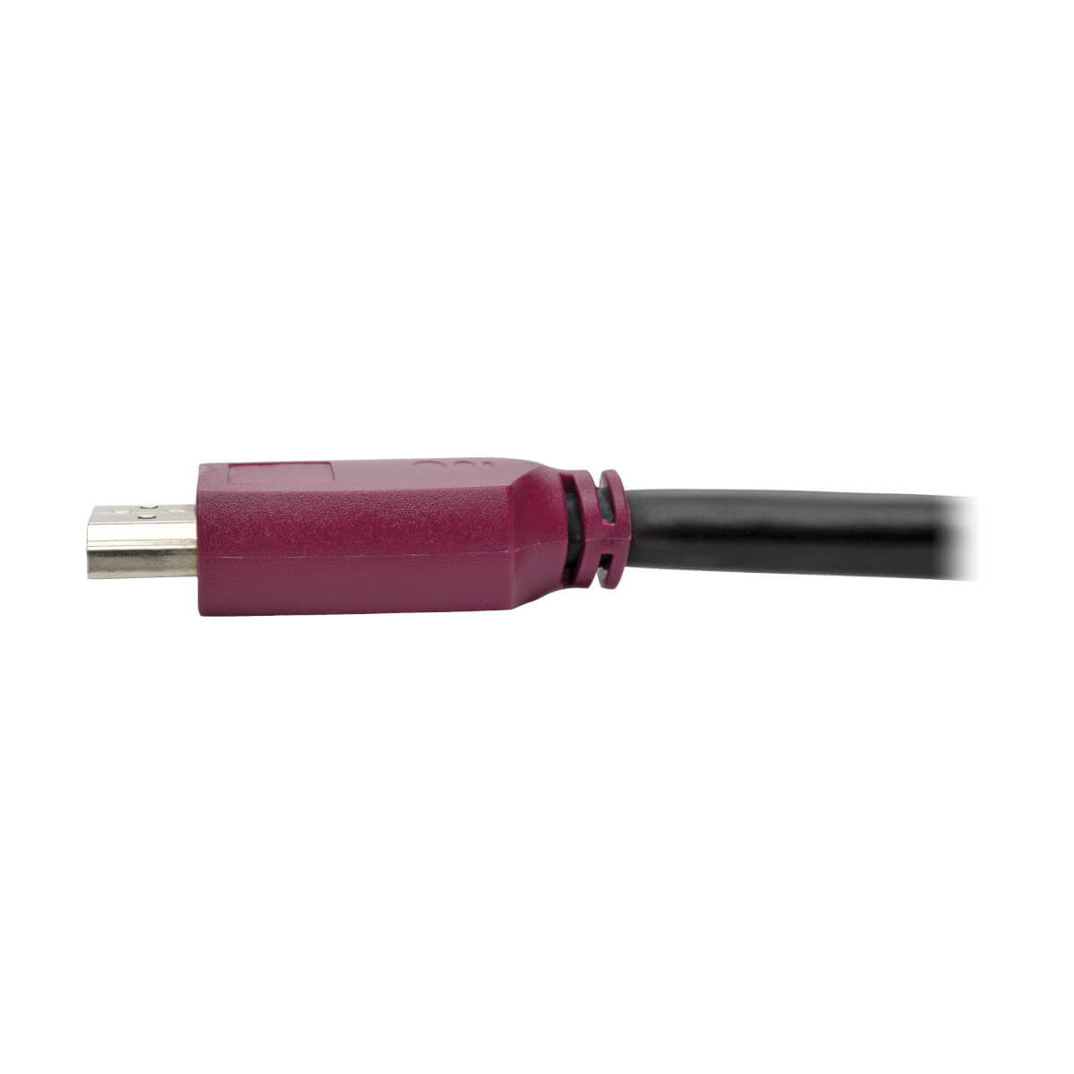 Tripp Lite HDMI Kabel (A–A, M–M) HDMI 2.0 4K 60 Hz – 4,6 m – Ethernet – Burgund
