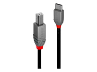 Lindy USB-Kabel, USB-C zu USB-B, 0,5 m, USB 2.0