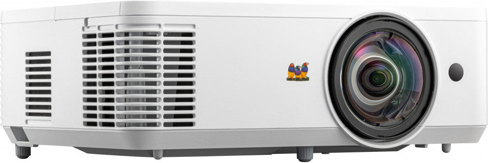 Viewsonic Kurzdistanz-Projektor PS502W – 4000 ANSI Lumen, WXGA (1280 × 800), Lampe, 16:10
