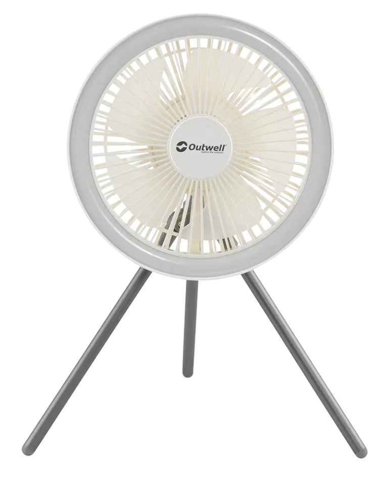 Outwell Handventilator Eryon – 4000 mAh, Grau/Weiss