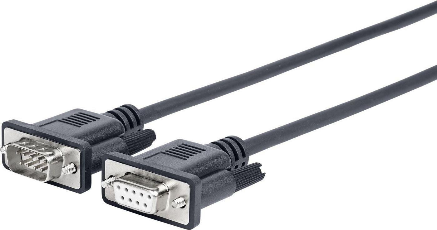 Vivolink PRORS10 – RS-232 Kabel Männlich-Weiblich, 10 m