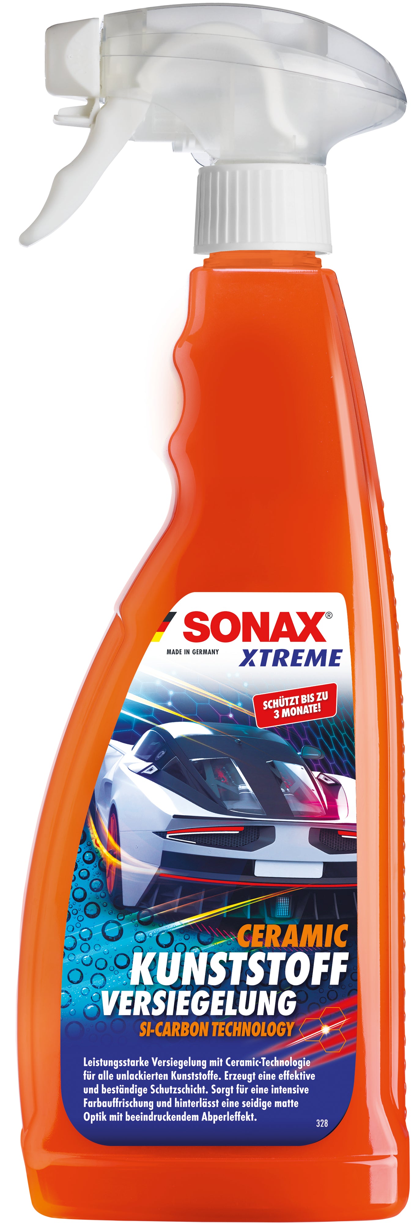 Sonax XTREME Kunststoffversiegelung Ceramic – für Aussen & Kunststoff – 750 ml – Spray – 1 Stk.