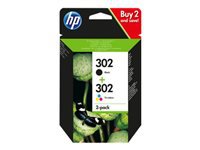 HP Tintenpatronen-Multipack 302, 2er-Pack – für DeskJet, ENVY, OfficeJet