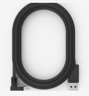 Huddly USB-A auf USB-C Kabel – USB 3.2 Gen 1 (5 Gbit/s) – 1,15 m – Schwarz
