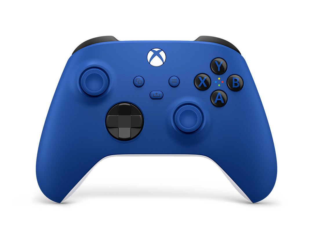 Microsoft Xbox Wireless Controller – Gamepad – USB + Bluetooth, Reflex-Vibration, für Xbox, PC & Android, Blau