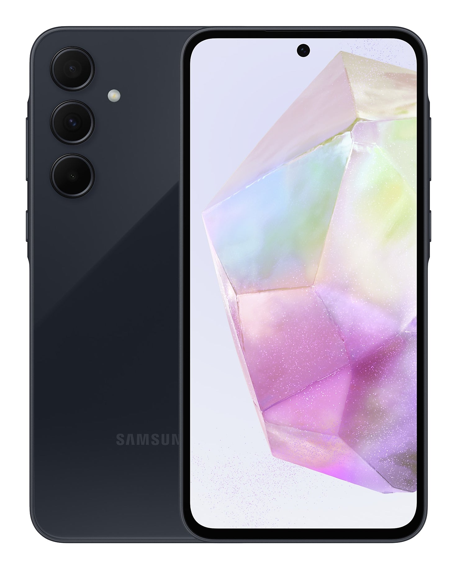 Samsung Galaxy A35 5G – navy, 6,6", 1080 × 2340, Android 14, 128 GB, 6 GB, Dual-SIM (NanoSIM + eSIM), IP67