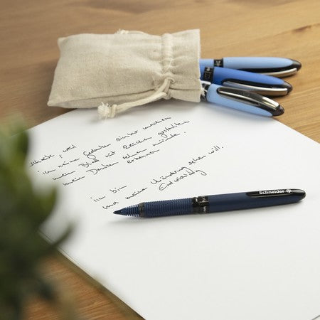Schneider AG Schneider One Business – Tintenroller, dokumentenecht, mit Kappe, 0,6 mm, Blau