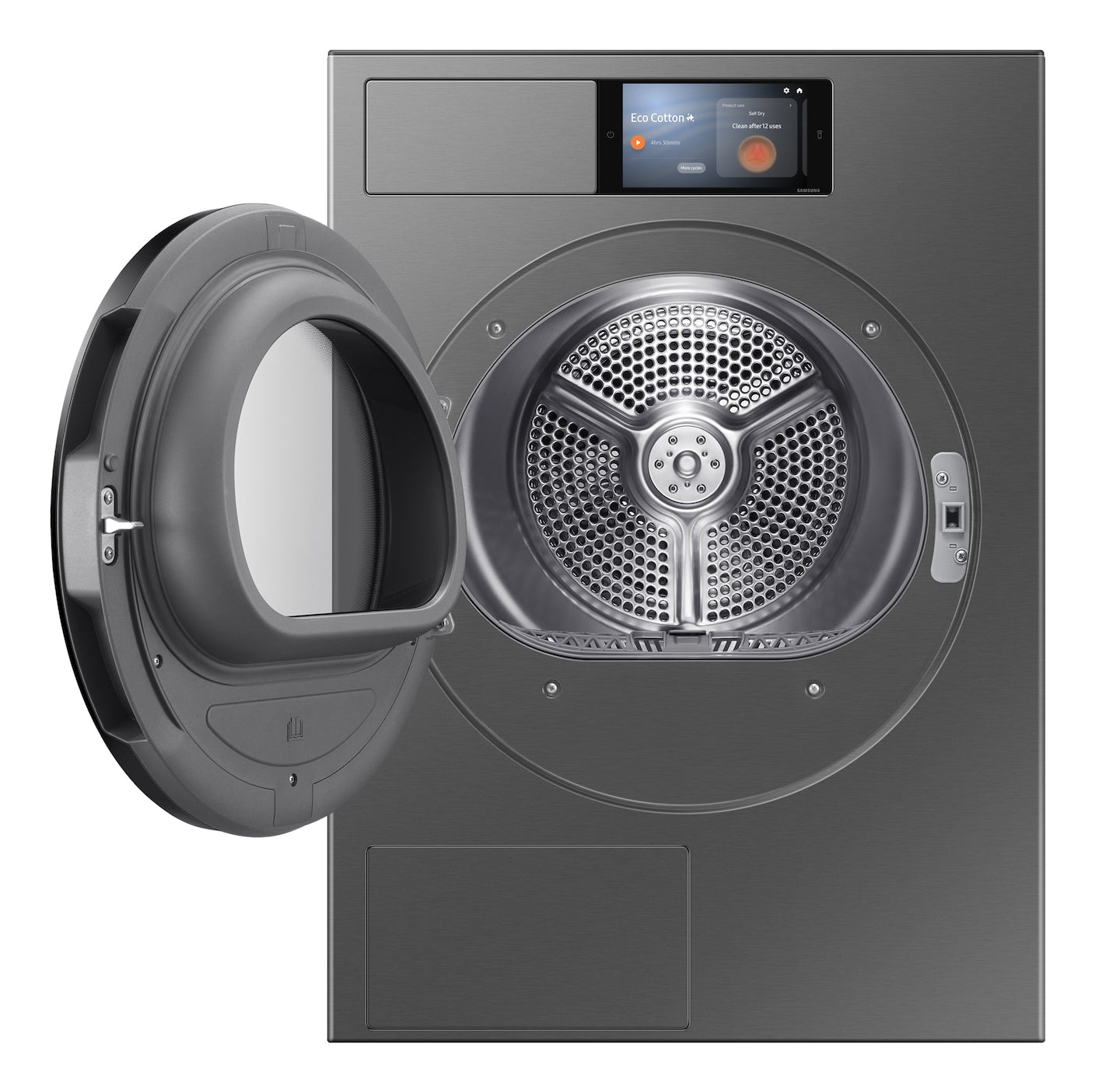 Samsung Wäschetrockner DV9000 – 9 kg, Wärmepumpe, Hygiene Care, A – schwarz/silber