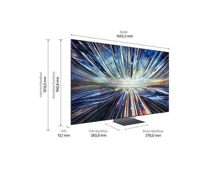 Samsung QN900D QE75QN900DTXZU – 75" TV – 8K – Neo QLED – Tizen – 100 Hz – HDR10+