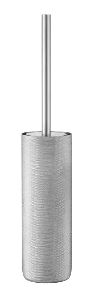 Blomus WC-Bürstenset – Edelstahl matt, rutschfest, H 49 cm, Ø 8 cm