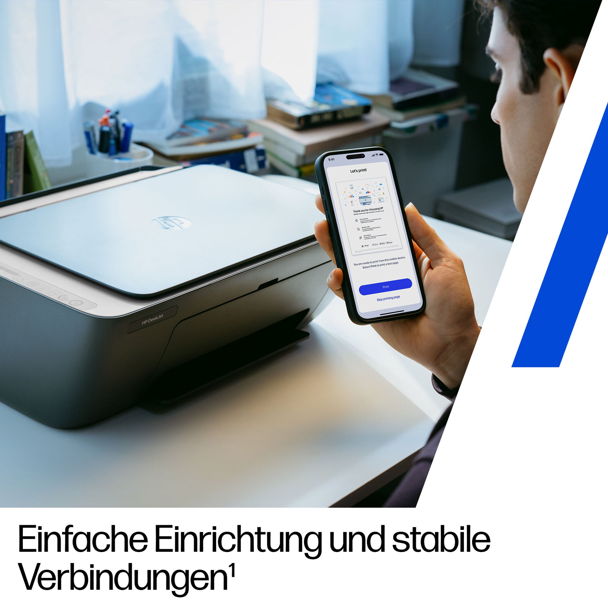 HP Deskjet 2920 Wireless – Farbtintenstrahl-Multifunktionsdrucker, A4, 3-in-1, Duplex, WLAN, AirPrint, Mopria