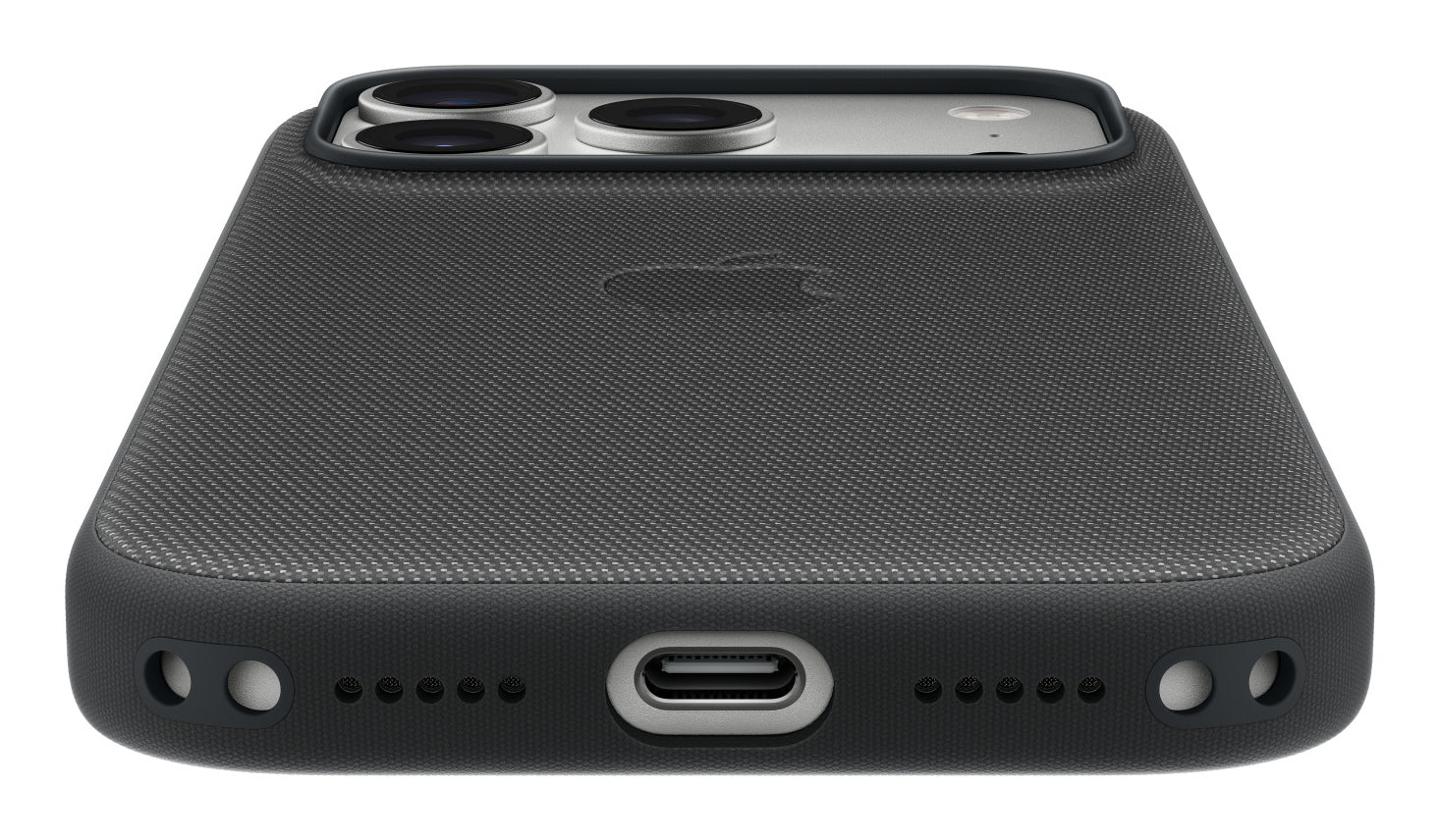 Apple Backcover – für Apple iPhone 17 Pro – schwarz – PC – MagSafe-kompatibel, mit Kartenfach
