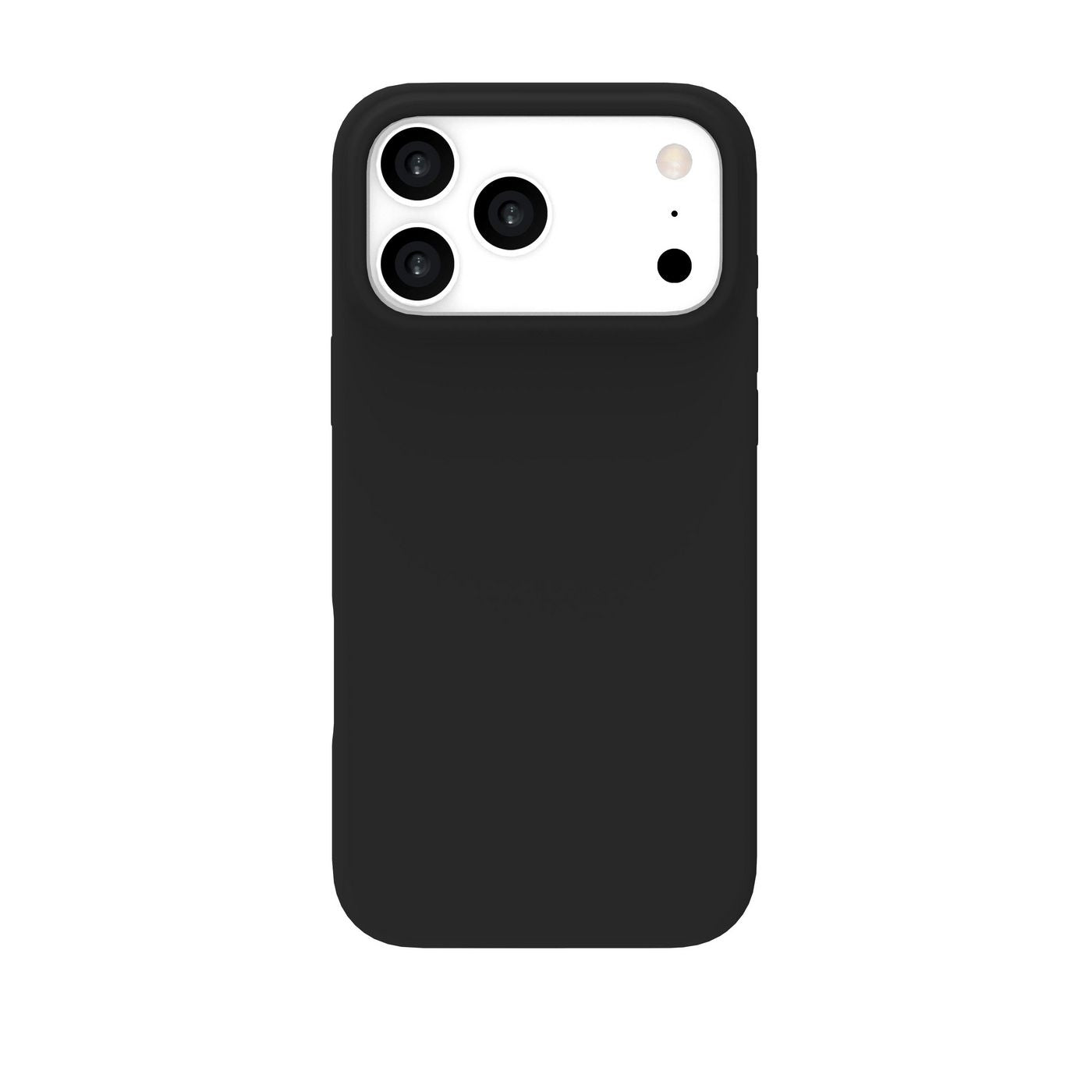 eSTUFF INFINITE (GRS) ROME Backcover – für Apple iPhone 17 Pro Max, Silikon, Schwarz, bis 2 m Sturzsicher
