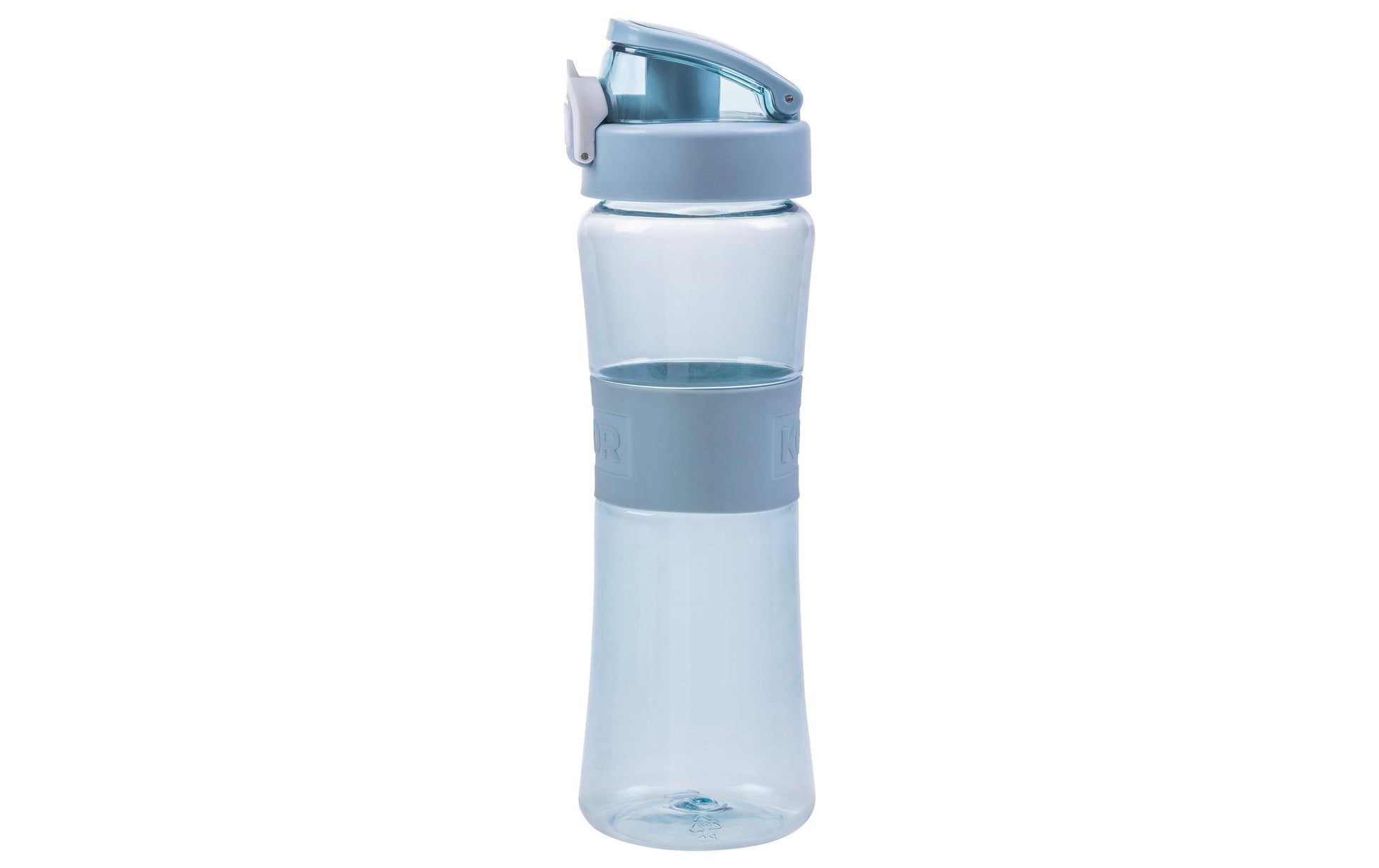 KOOR Trinkflasche 650 ml – Kunststoff, Weithals, Schraubdeckel, Blau