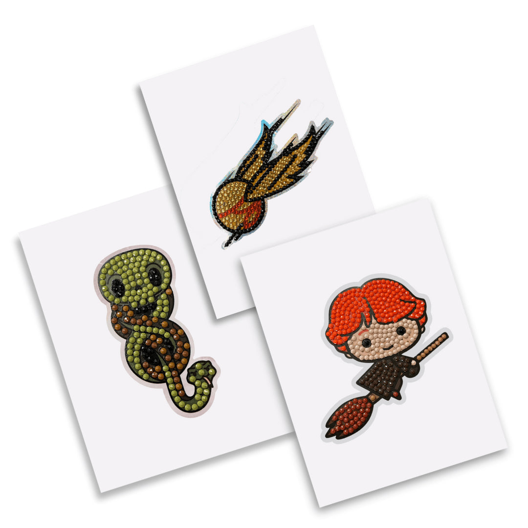 CRAFT Buddy Crystal Art – Sticker-Set – Harry Potter – ab 6 Jahren