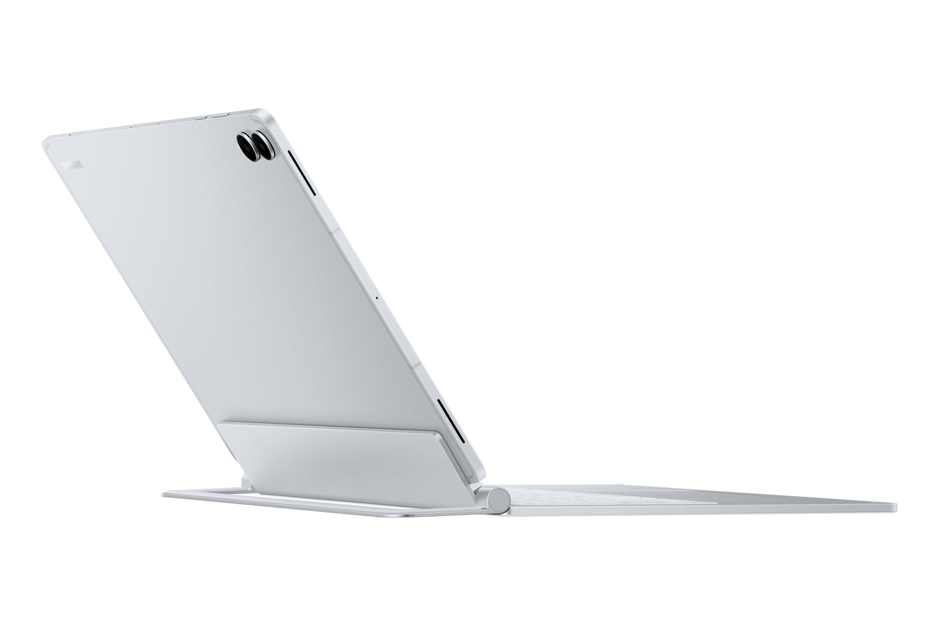 Samsung Tastatur-Case für Galaxy Tab S11 Ultra – Pogo-Pin, QWERTZ (CH), mit Trackpad – Silber
