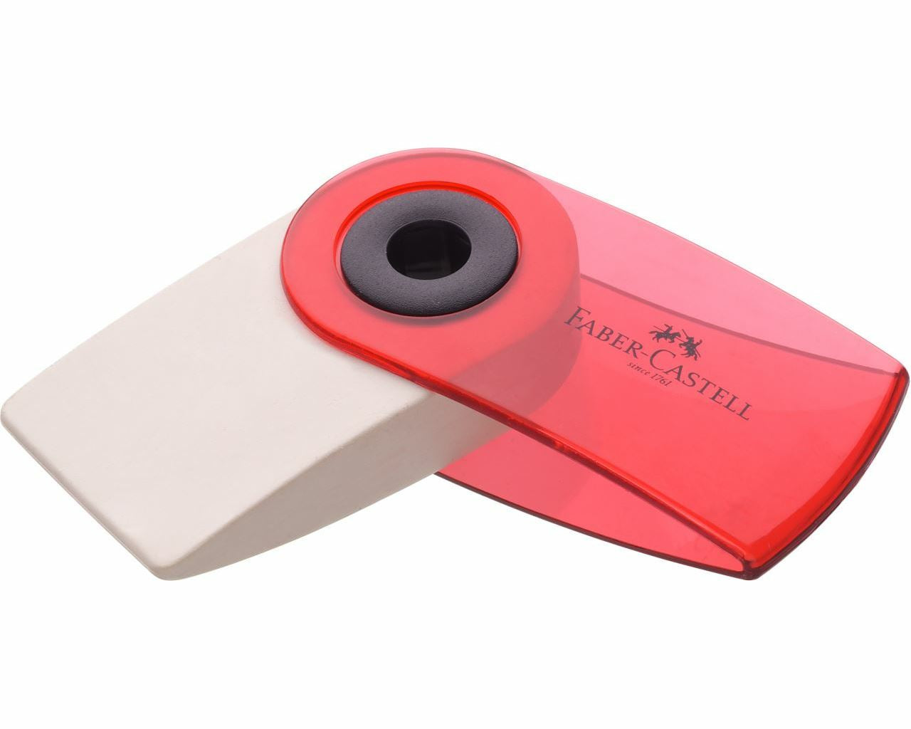 Faber-Castell Radiergummi Sleeve Mini – PVC-frei, farbig sortiert, 54 × 25 × 13 mm
