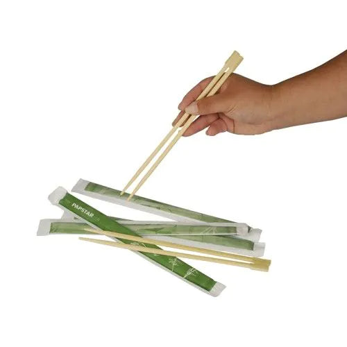 Papstar Bambus-Essstäbchen, 23 cm