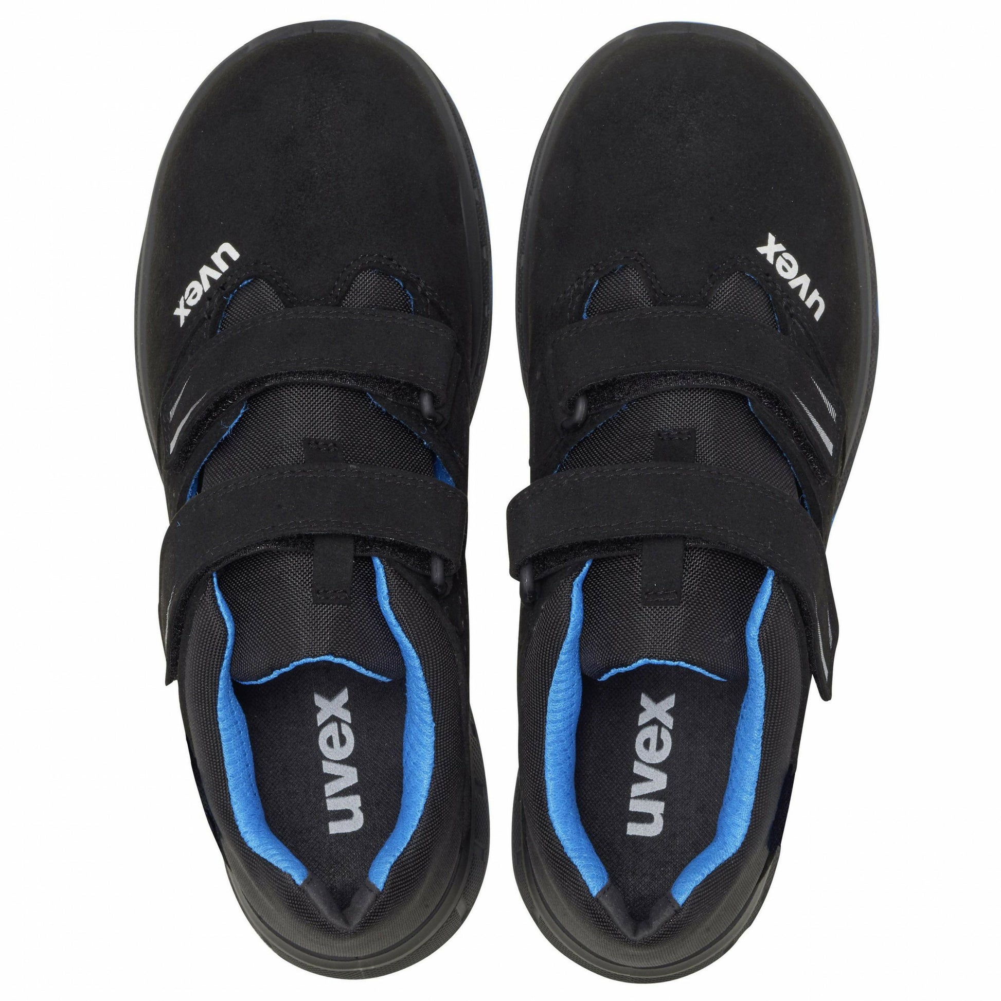 Uvex 2 trend Sicherheitshalbschuh S1P SRC – schwarz/blau – Grösse 51, Weite 11