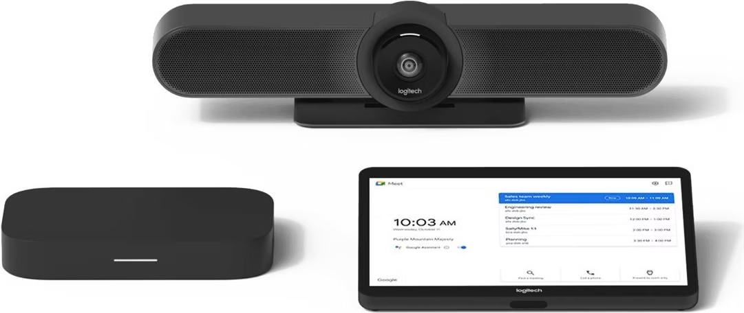 Logitech Small Room – Konferenzraum-System – für Google Meet, inkl. Tap, MeetUp, Google Meet Compute