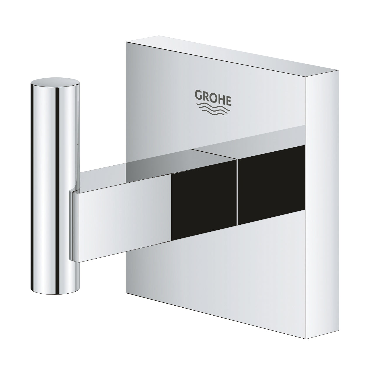 GROHE Haken Start Cube – Metall, zum Schrauben, Chrom