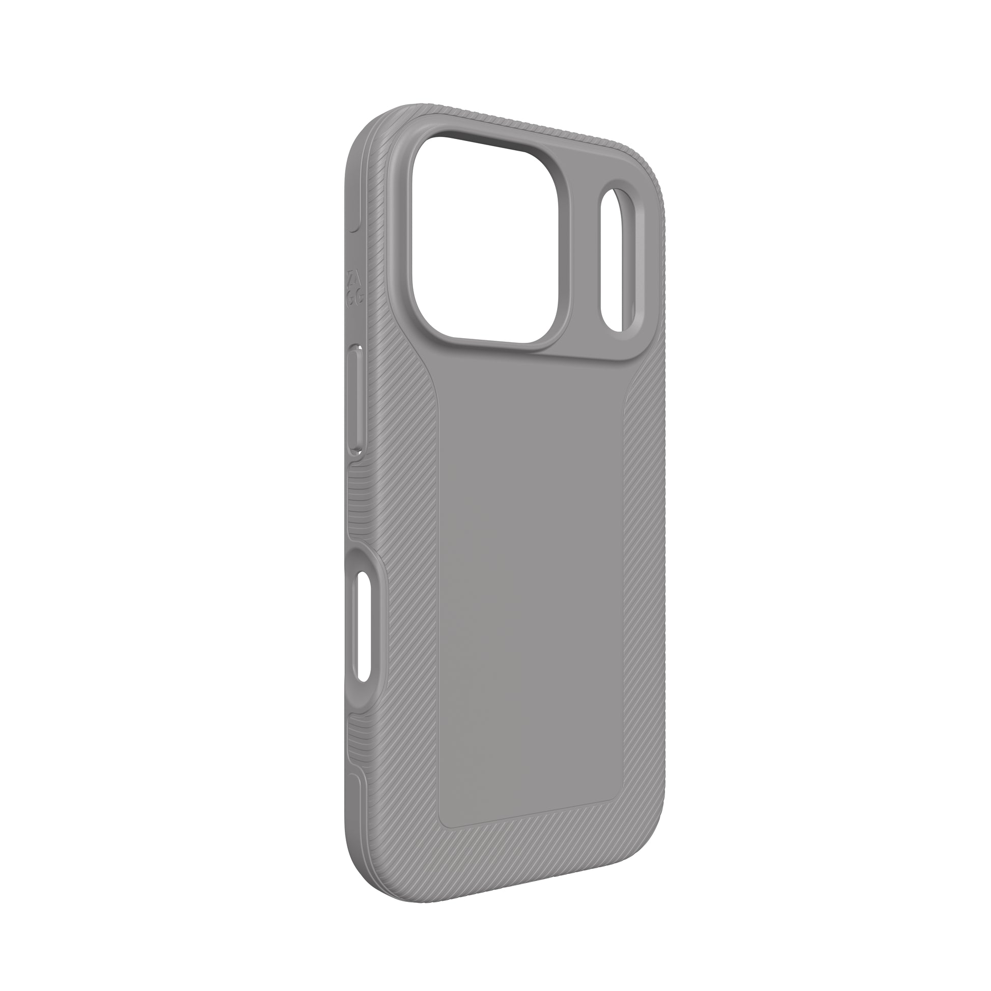ZAGG Luxe Snap – Backcover – für Apple iPhone 17 Pro – MagSafe, Graphen, Grau, bis 3 m Sturzsicher