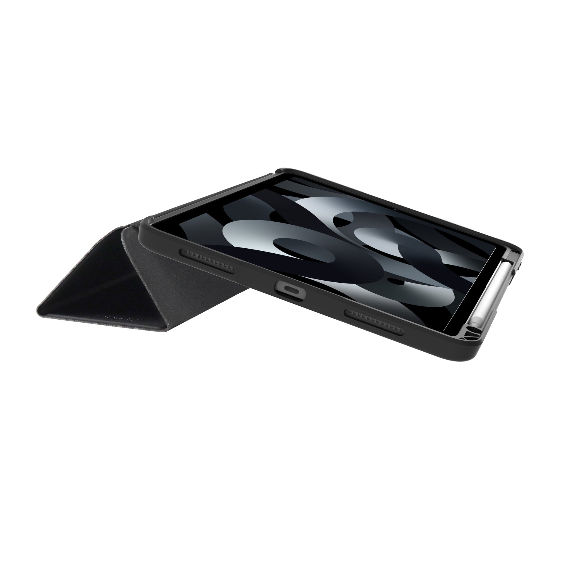dbramante1928 Mayfair Pro Tablet-Hülle für Apple iPad Air 10,9" (6. Gen.) – Schwarz
