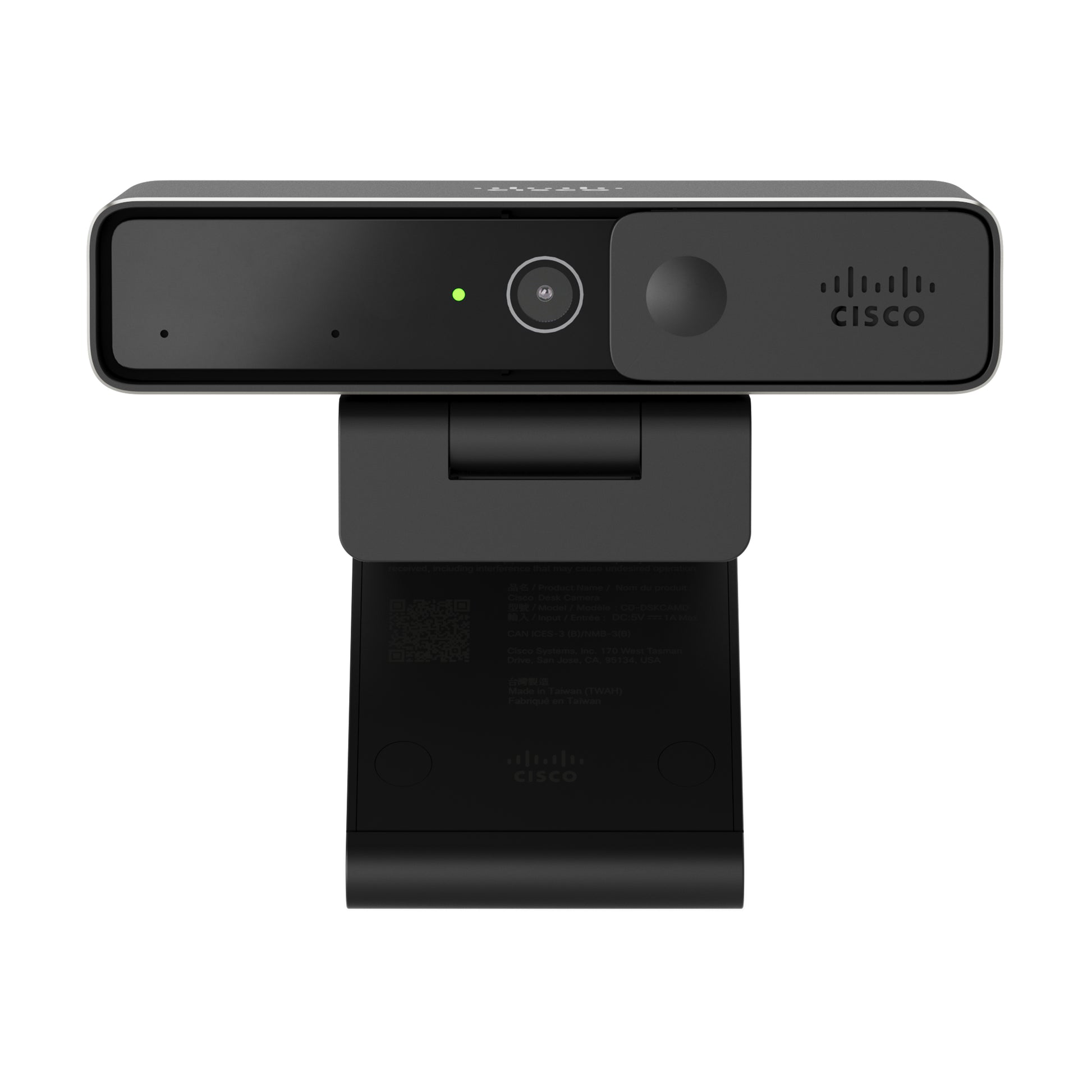 Cisco Webex Desk Kamera – Konferenzkamera – Schwarz