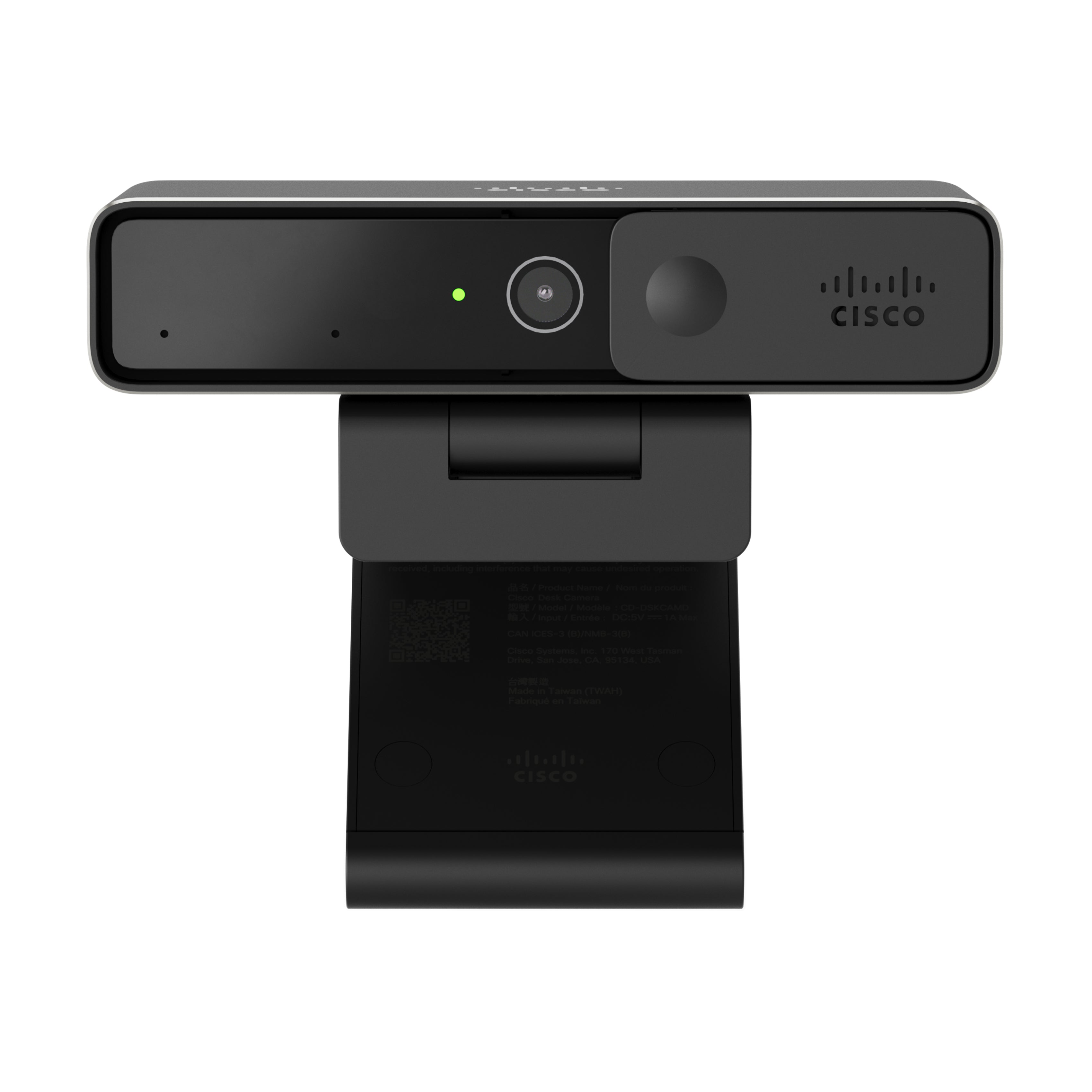 Cisco Webex Desk Kamera – Konferenzkamera – Schwarz