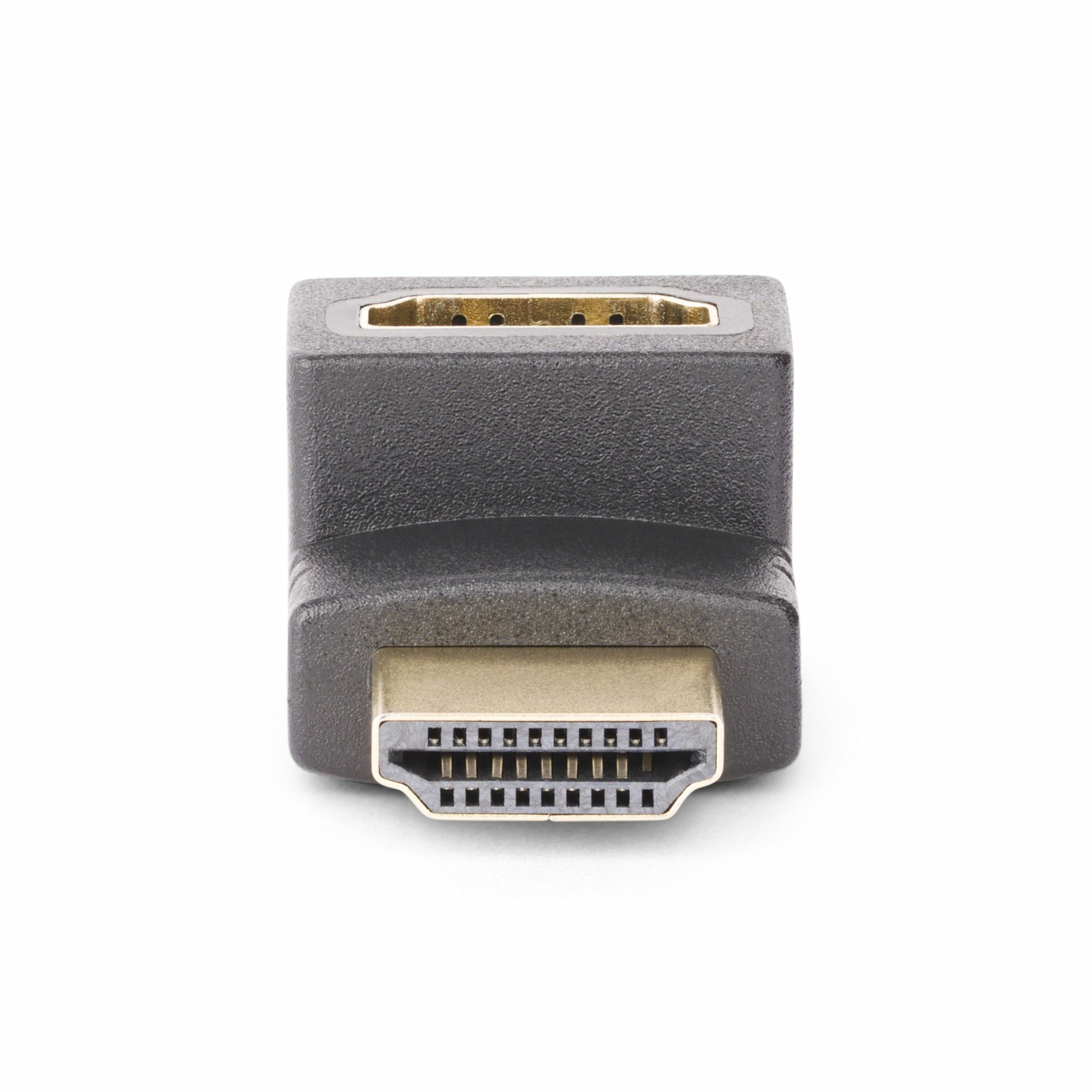 StarTech.com HDMI (Stecker) auf HDMI (Buchse) Adapter, HDMI 2.0, 4K@60 Hz, 90° (Stecker nach oben)