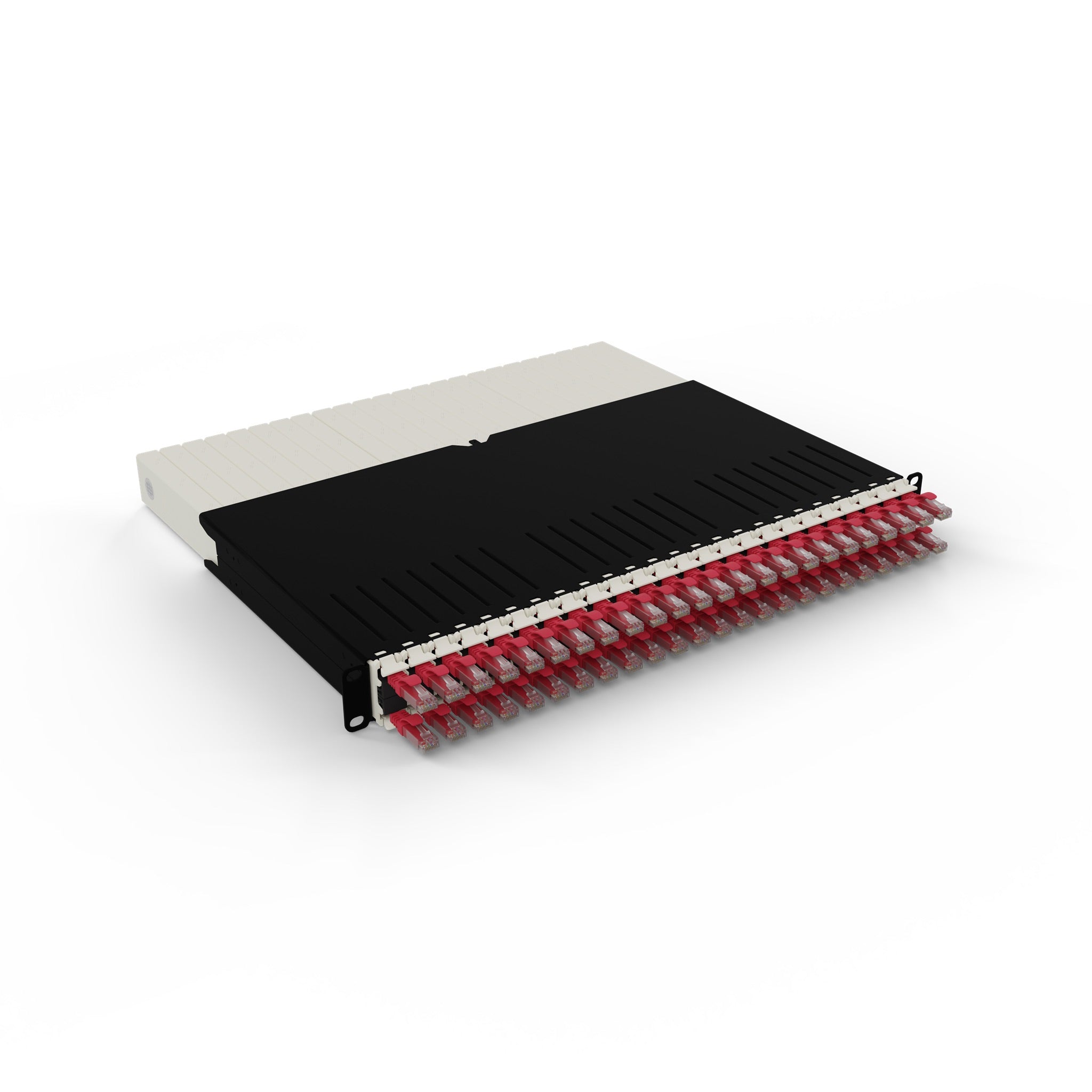 Patchbox Netzwerkkabel – Rot, UTP