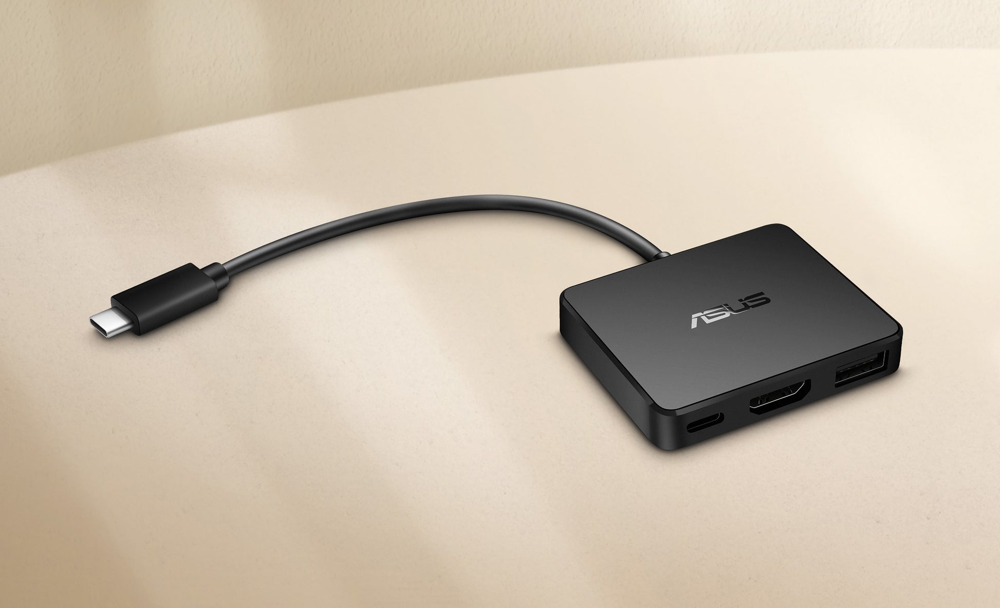 ASUS DC100 Multiport-Adapter – USB-C, 1× HDMI, 1× USB-A, 1× USB-C, 100 W PD, für Windows 10/11