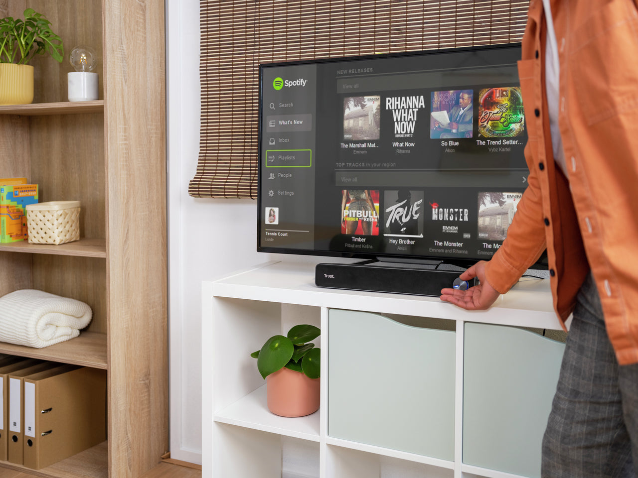 Trust Arys – Soundbar – 2.0, 6 W, Schwarz