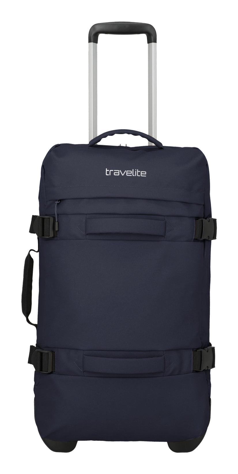 Travelite Bolonia – Reisetasche, 50 l, 2 Rollen, Polyester, Marineblau, 35 × 63 × 23 cm