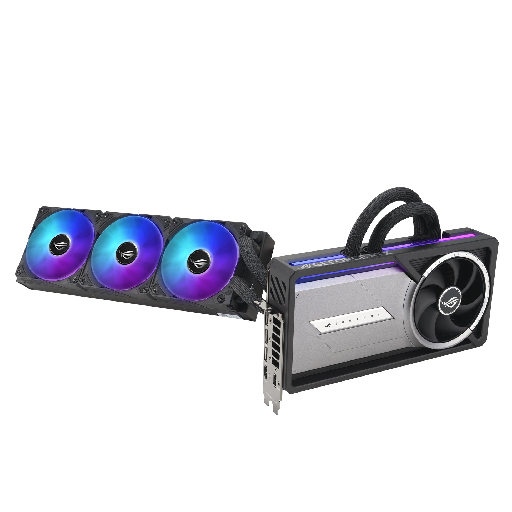 ASUS ROG-ASTRAL-LC-RTX5090-O32G-GAMING – PCIe Grafikkarte – 3×DP, 1×HDMI, PCIe 5.0, 1×16-Pin
