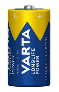 Varta C Alkaline Batterien, 1,5 V – 2 Stk.