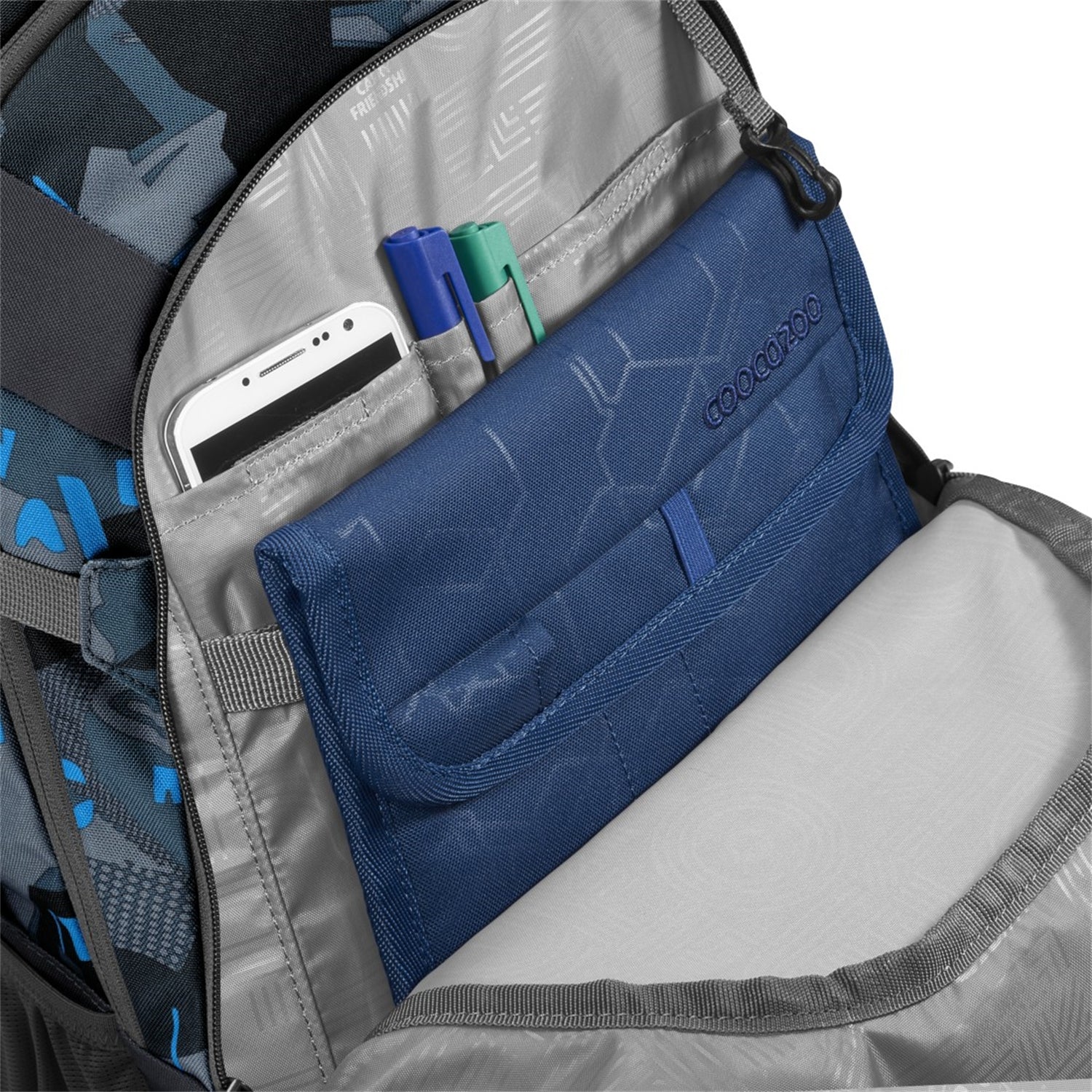 Coocazoo Rucksack Mate – Blue Craft