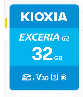 Kioxia Exceria LNEX2L032GG4 microSDHC 32 GB – UHS-I, Klasse 10, U3, V30, 100/50 MB/s