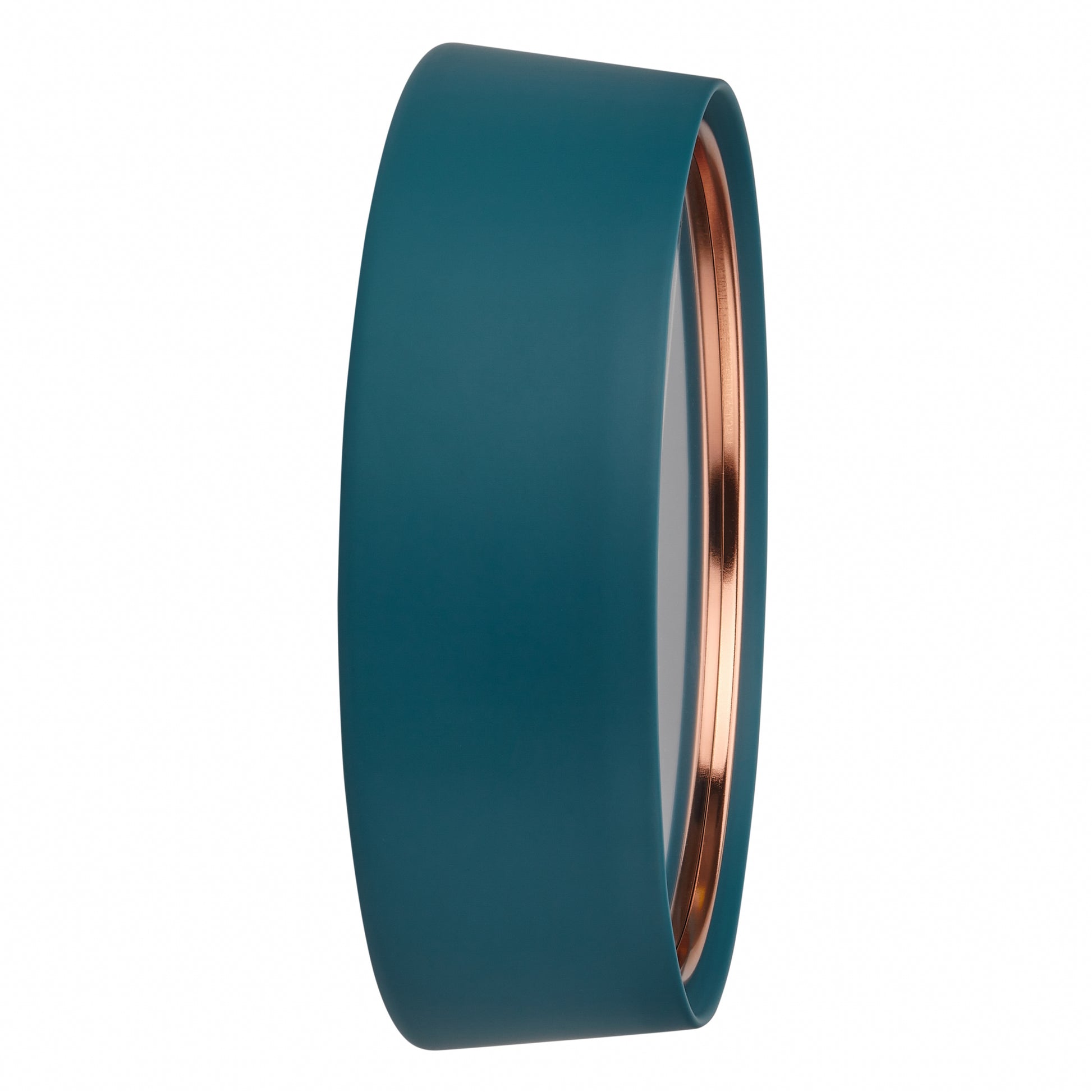 TFA-Dostmann TFA Dostmann Wanduhr – Funk, analog, Ø 22,3 cm, blau, Metall/Glas