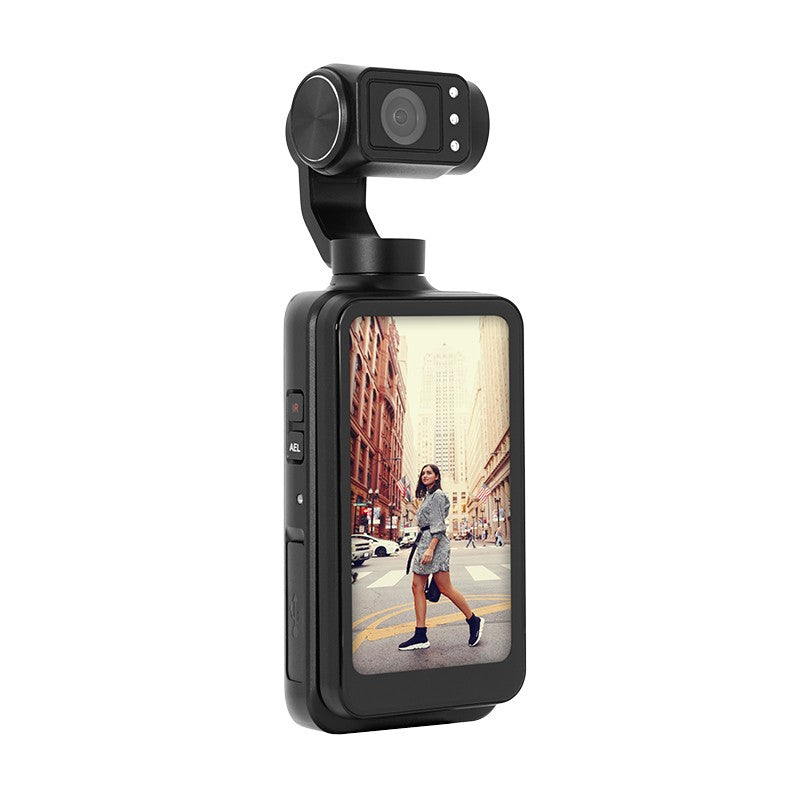 AgfaPhoto Mini DV Gimble Kamera MC3X, Realishot – Gimbal-Kamera, 8 MP, 4K, Schwarz