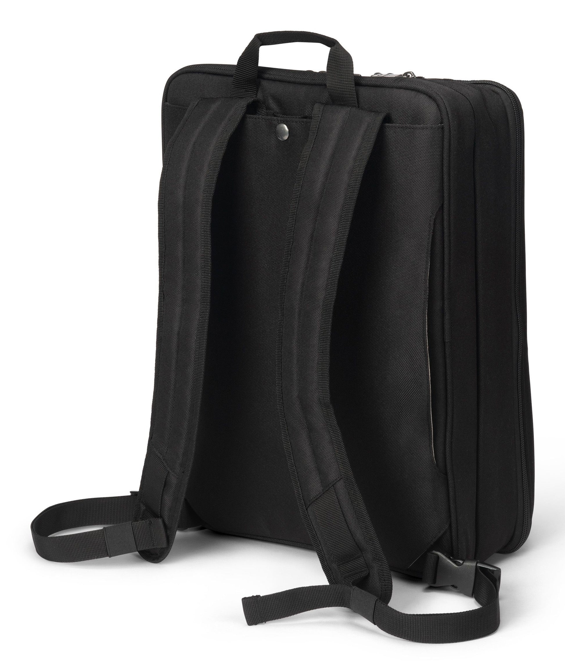 DICOTA Notebook-Tasche für Notebooks bis 16" – verschliessbar, mit Schultergurt – Schwarz