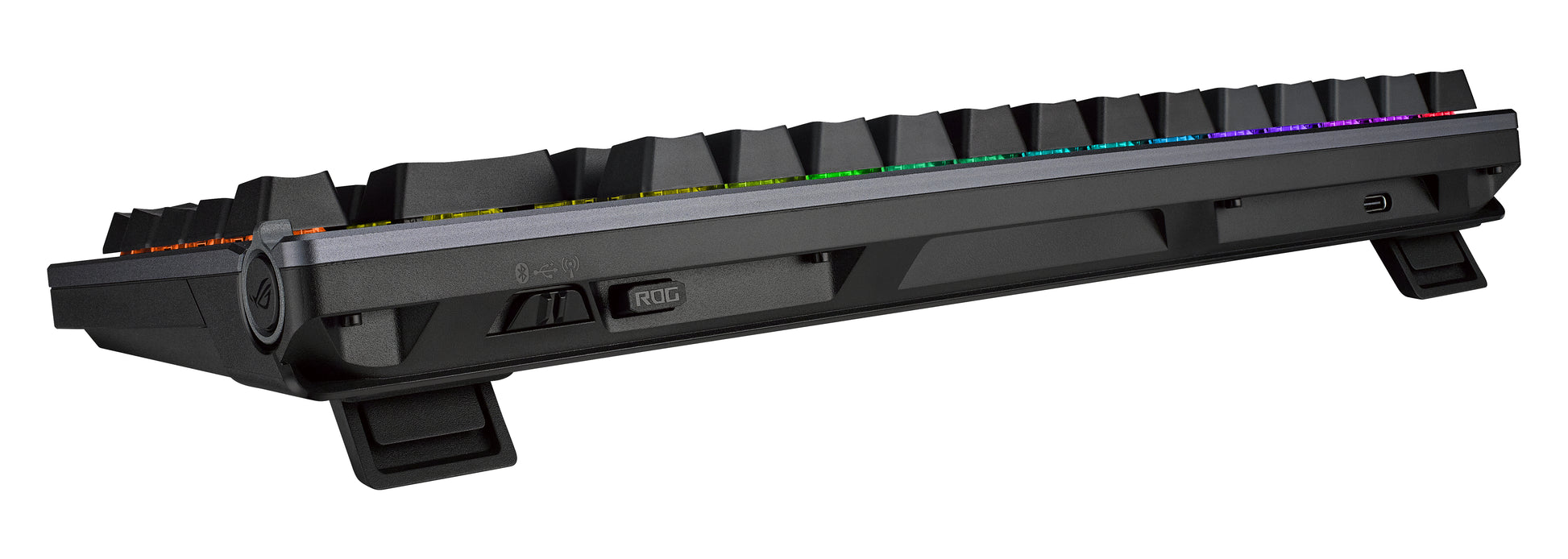 ASUS ROG Azoth – Gaming-Tastatur 75% – Mechanisch, RGB – Bluetooth & 2,4 GHz (USB-A Empfänger)