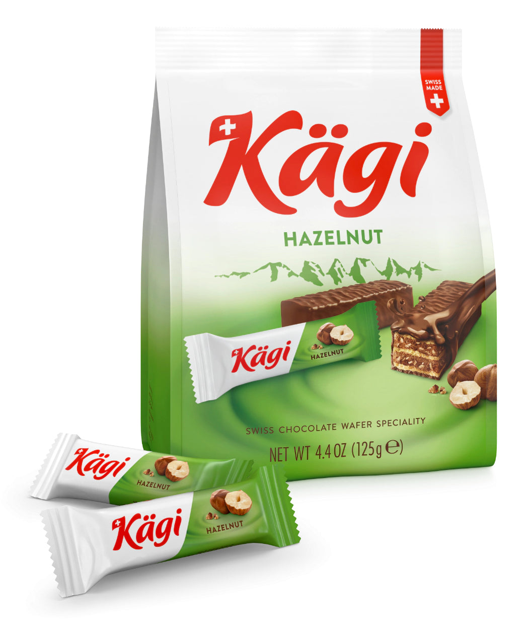 Kägi FRET Minis Schokolade – Haselnuss – 125 g