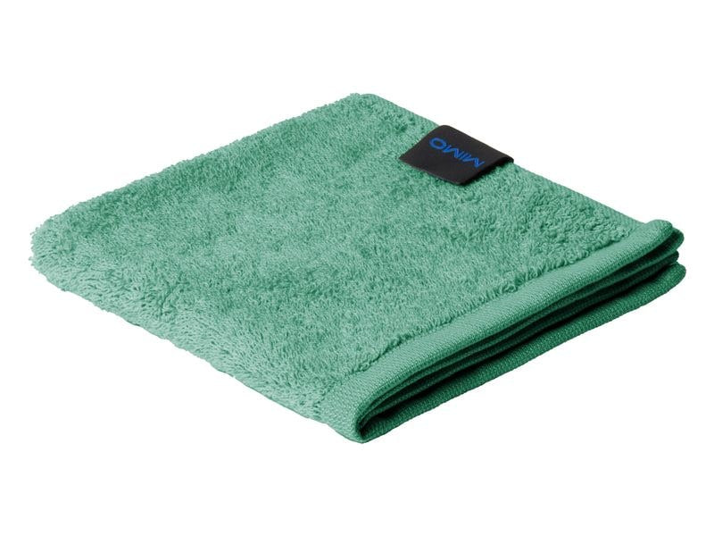 Mimo Waschlappen Sea – 30×30 cm, 65% Baumwolle/35% recycelter Polyester, 500 g/m², Grün