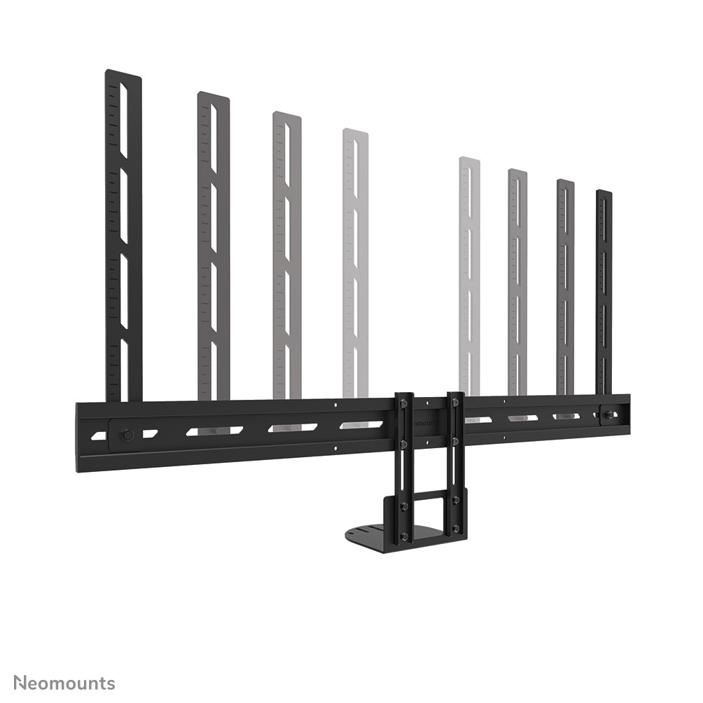 Neomounts AV50-500BL – Dreh-Adapter für Displays 43–110", VESA 200×200–800×600 mm, Traglast 5 kg, Schwarz