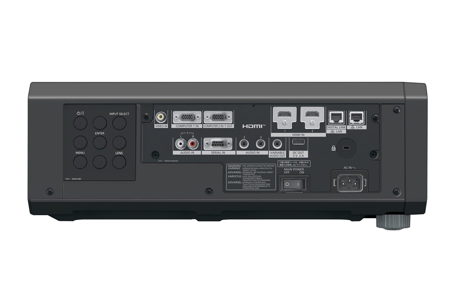 Panasonic PT-FRZ55BE, Laser-DLP-Projektor – WUXGA, 5000 ANSI-Lumen, Kurzdistanz, 16:10