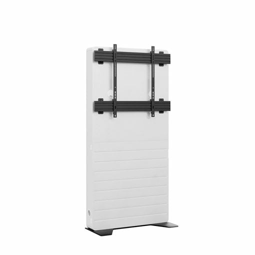 Hagor Bodenständer – 75–98" – VESA 200×200–900×800 – bis 150 kg, Diebstahlsicherung – CON-Line Big FS