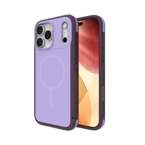 ZAGG Sedona Snap – Backcover – für Apple iPhone 17 Pro Max, MagSafe, Graphen, Violett, bis 4 m Sturzsicher