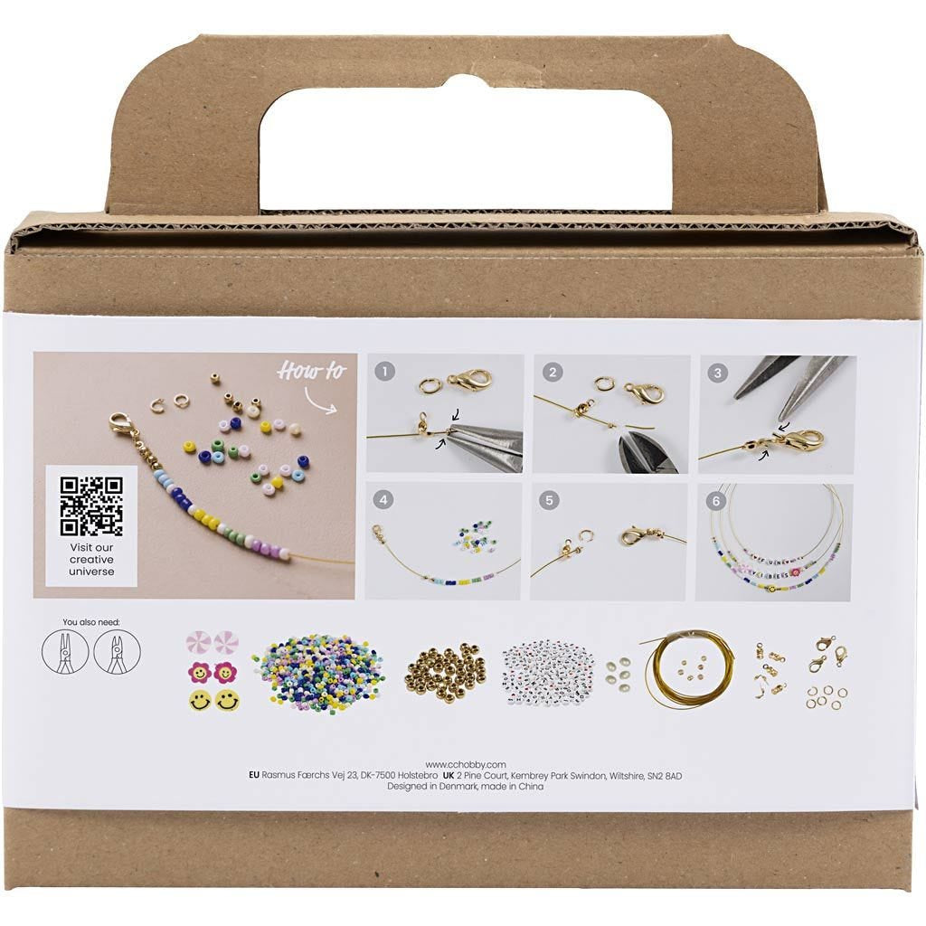 Creativ Company Schmuck-Bastelset – mehrfarbig
